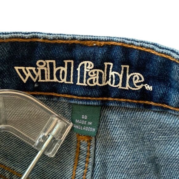 Wild Fable Hi Waisted Cut Off Denim Shorts - Picture 5 of 5